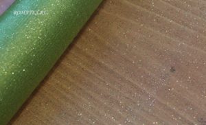 Ткань сетка глиттер цвет салатовый